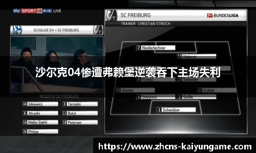 沙尔克04惨遭弗赖堡逆袭吞下主场失利